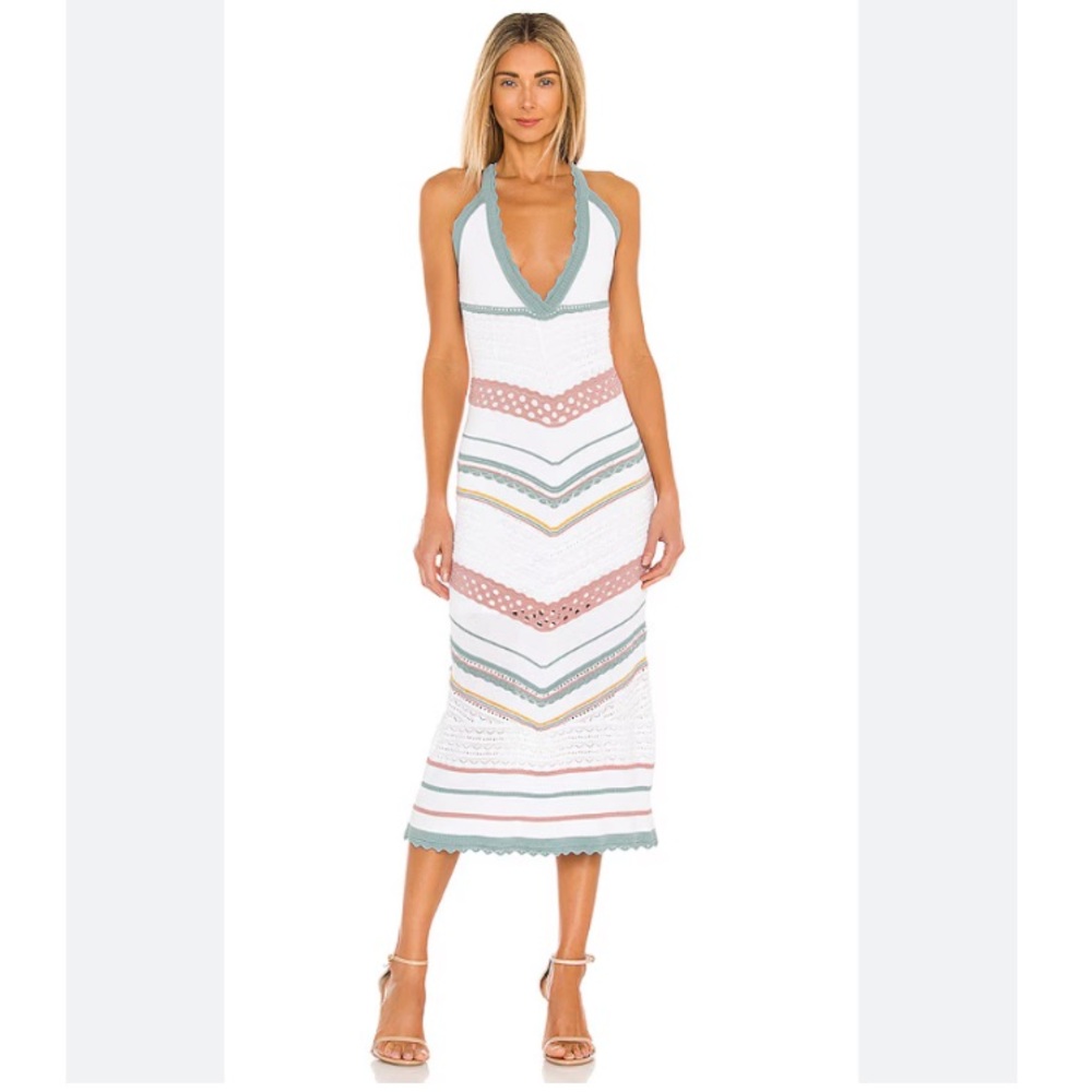 Alexis Allia crochet knit dress